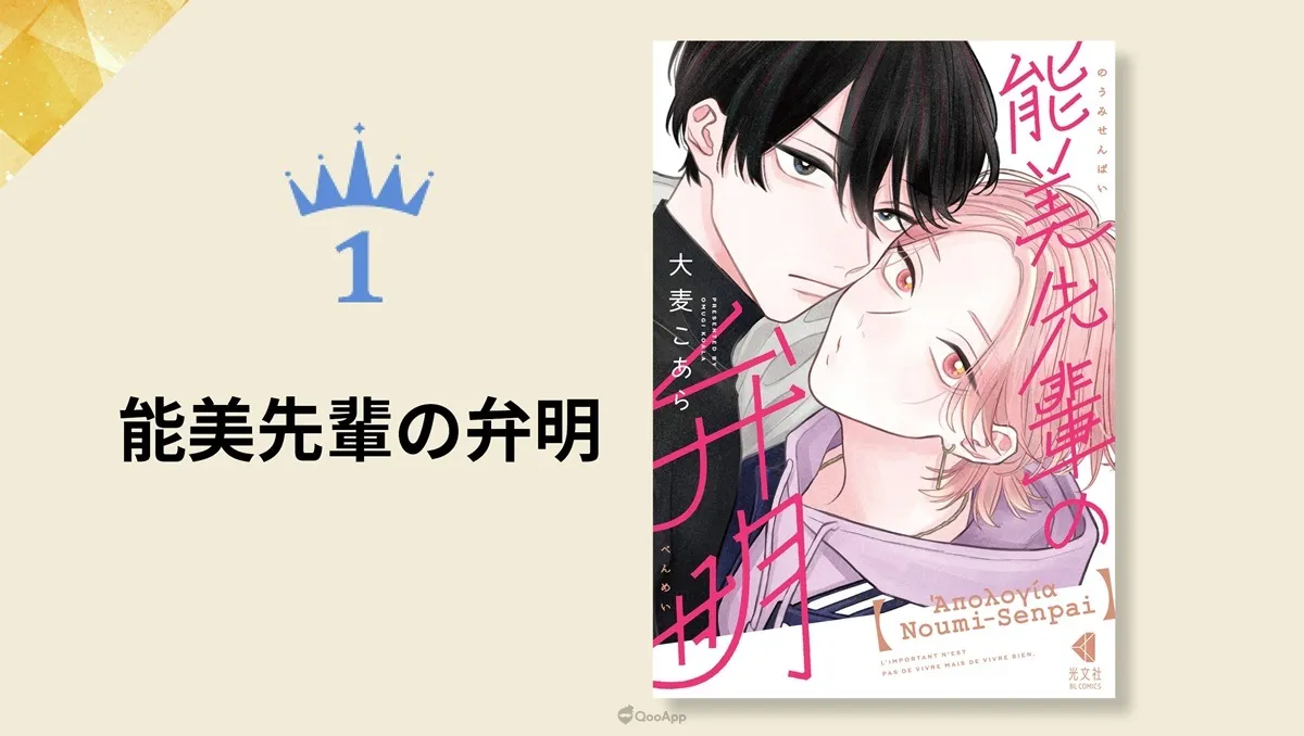 讀者票選企劃「BL AWARD 2025」公開各部門優秀 BL!綜合第1為《能美先輩の弁明》!