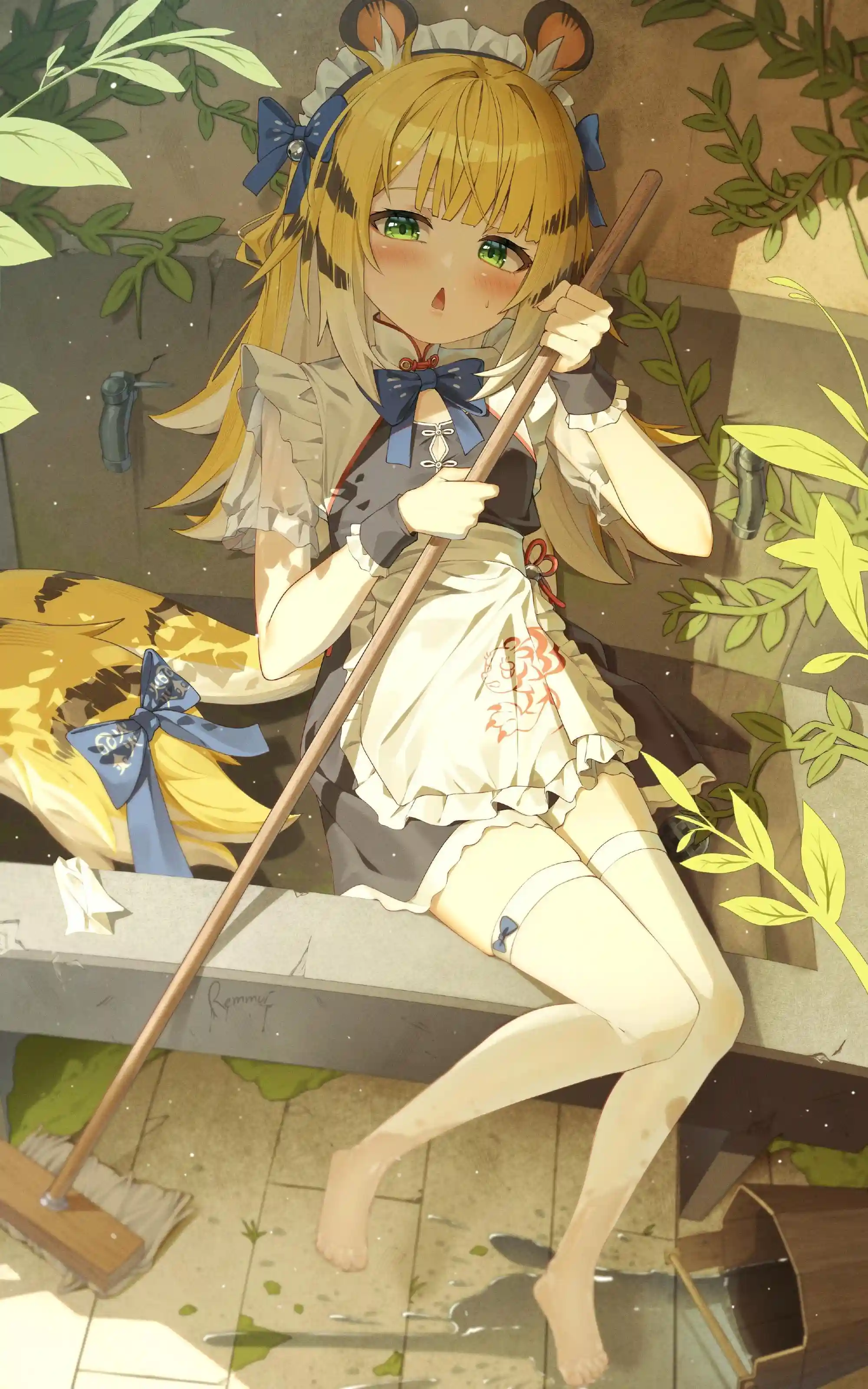 【P站画师】可爱萌妹子！日本画师Remmui的插画作品推荐