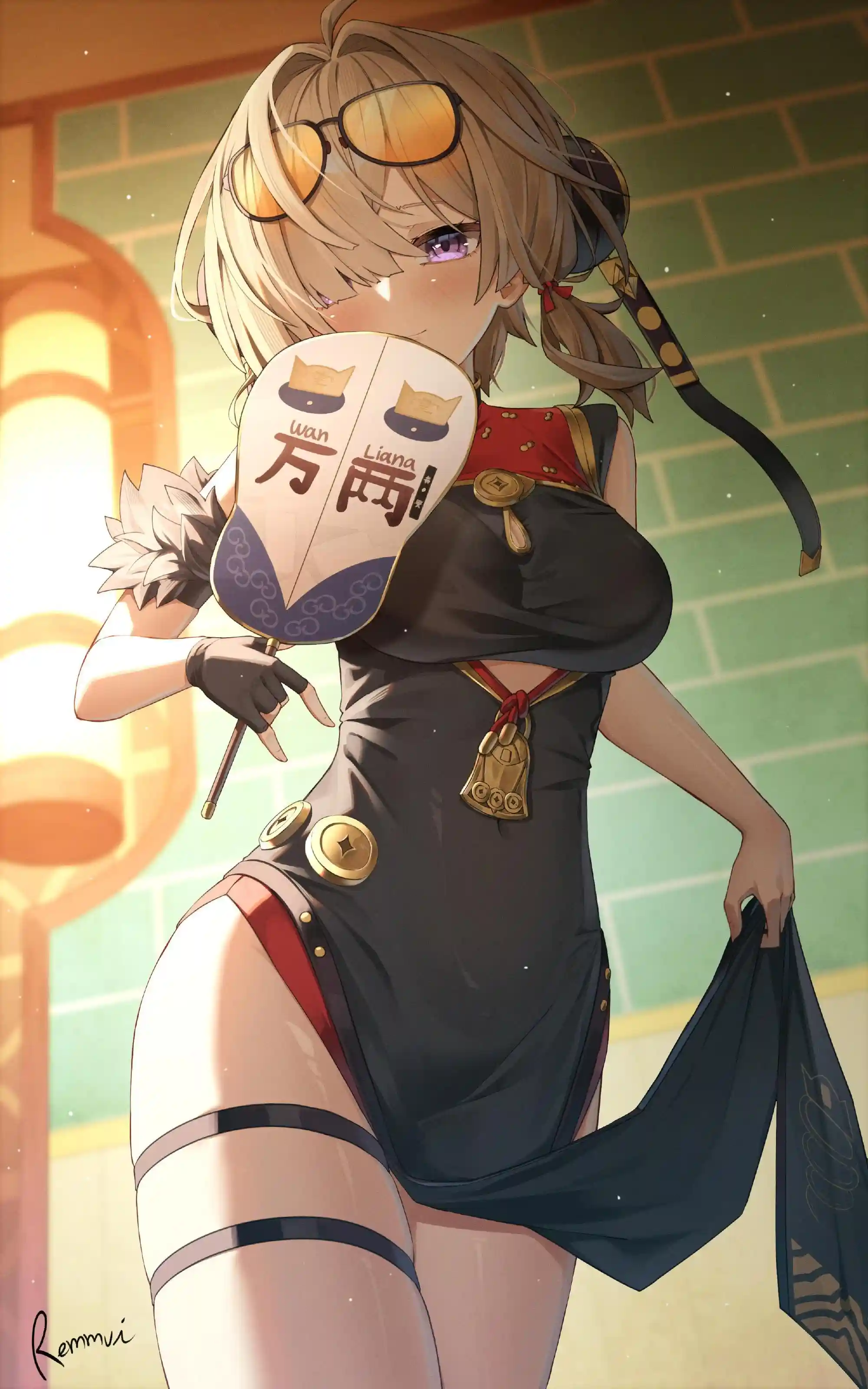 【P站画师】可爱萌妹子！日本画师Remmui的插画作品推荐