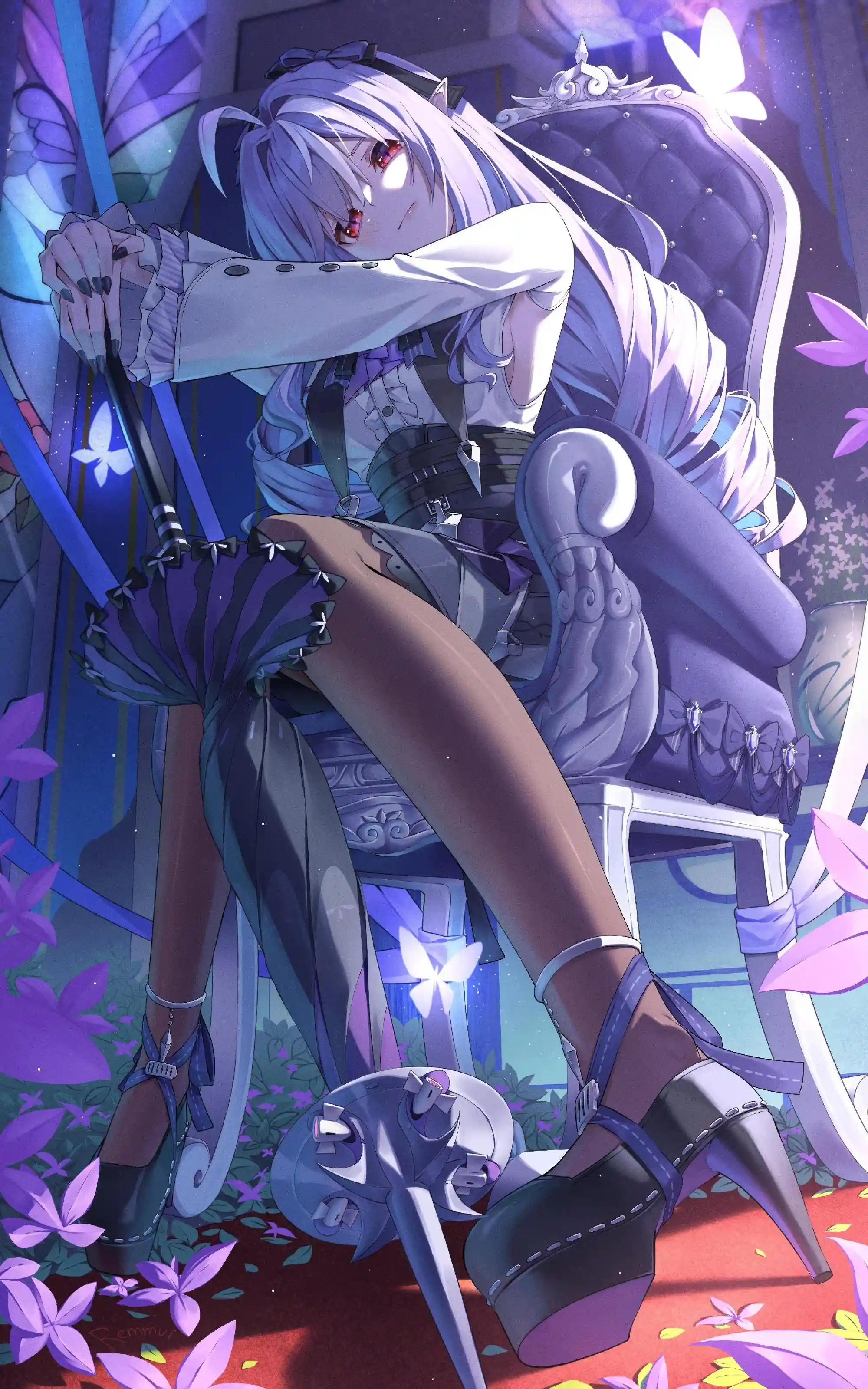 【P站画师】可爱萌妹子！日本画师Remmui的插画作品推荐