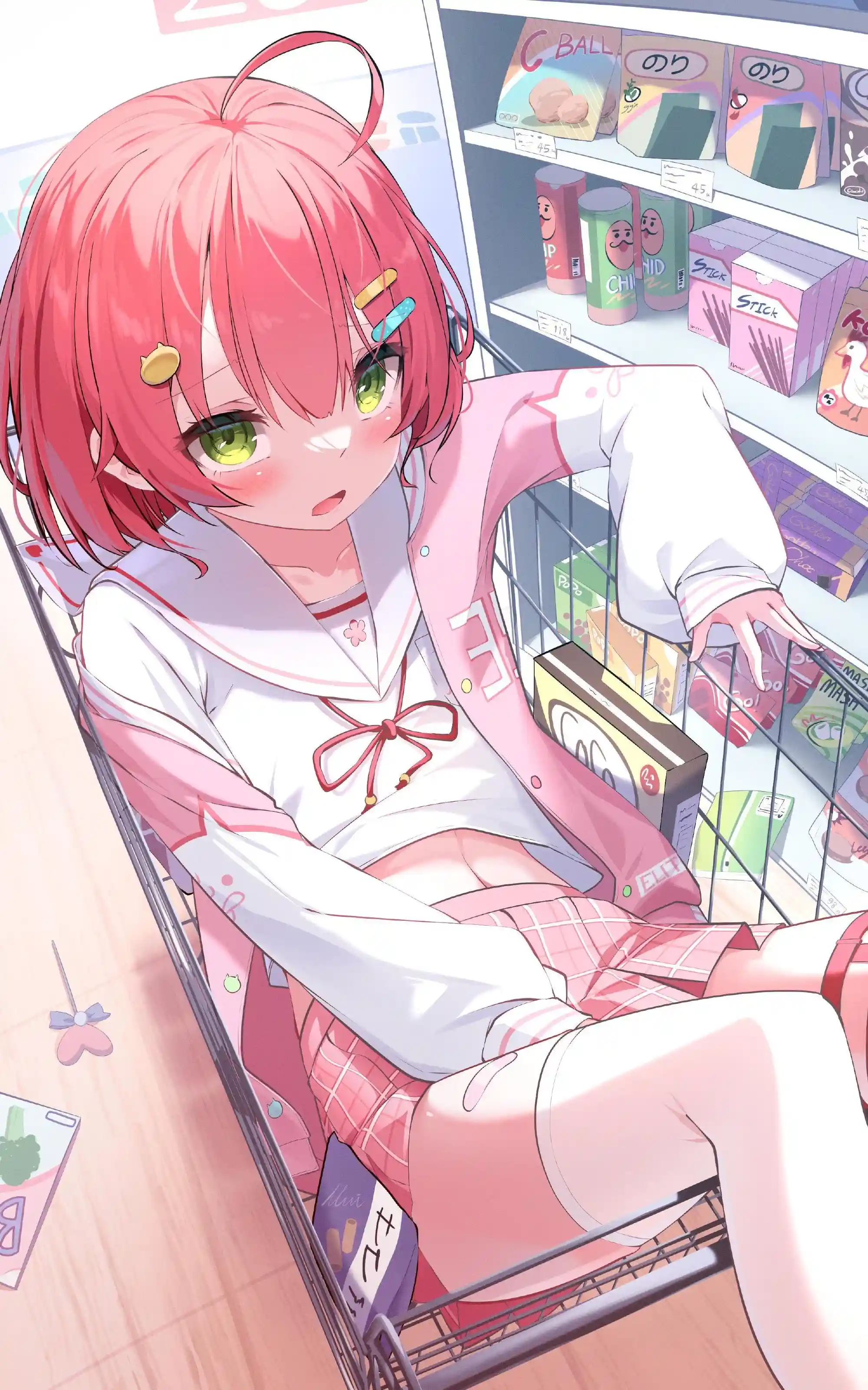 【P站画师】可爱萌妹子！日本画师Remmui的插画作品推荐