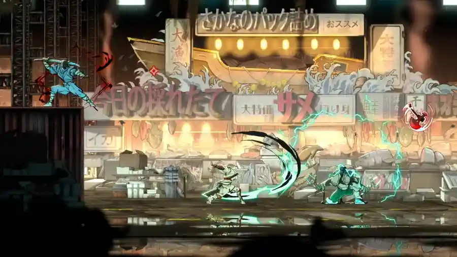 在移動吊掛貨櫃上高速斬擊！《SHINOBI 反攻的斬擊》新關卡「魚市場」PV釋出