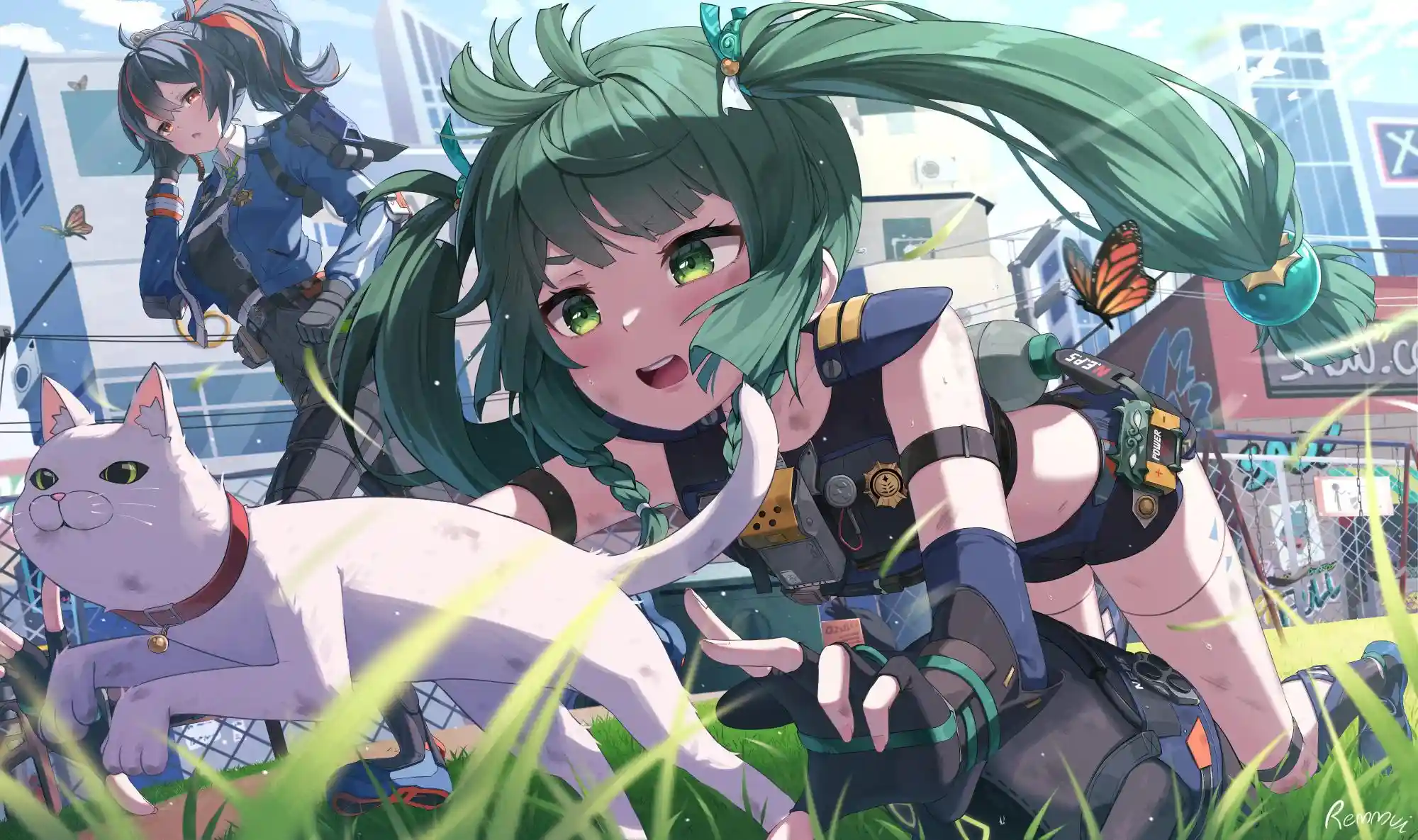 【P站画师】可爱萌妹子！日本画师Remmui的插画作品推荐