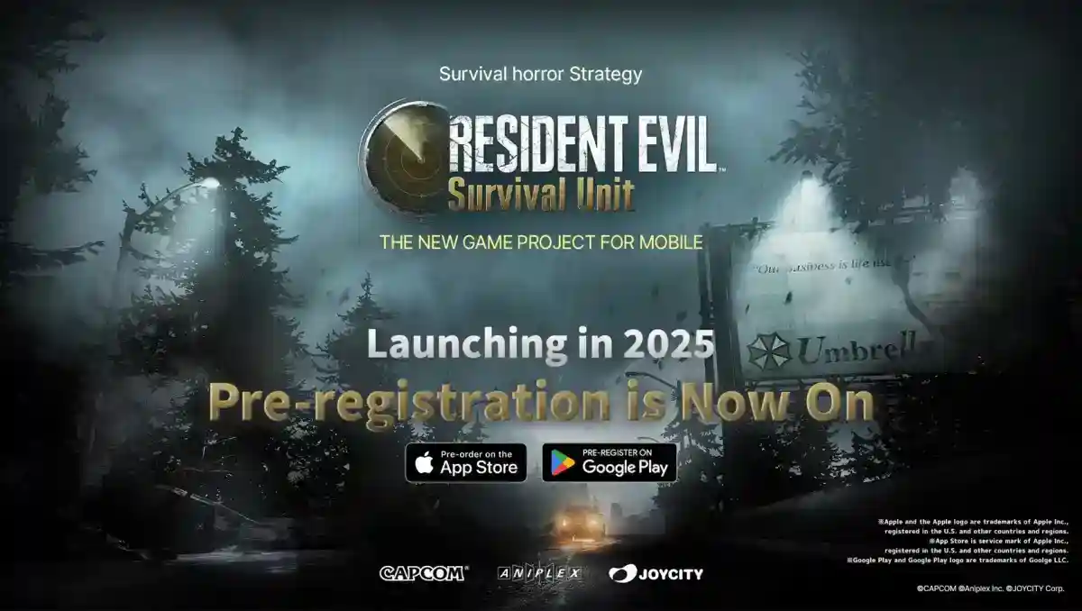 《Resident Evil》手遊新作《生化危機 生存兵種》預定2025年全球同步推出！即日起展開事前登錄