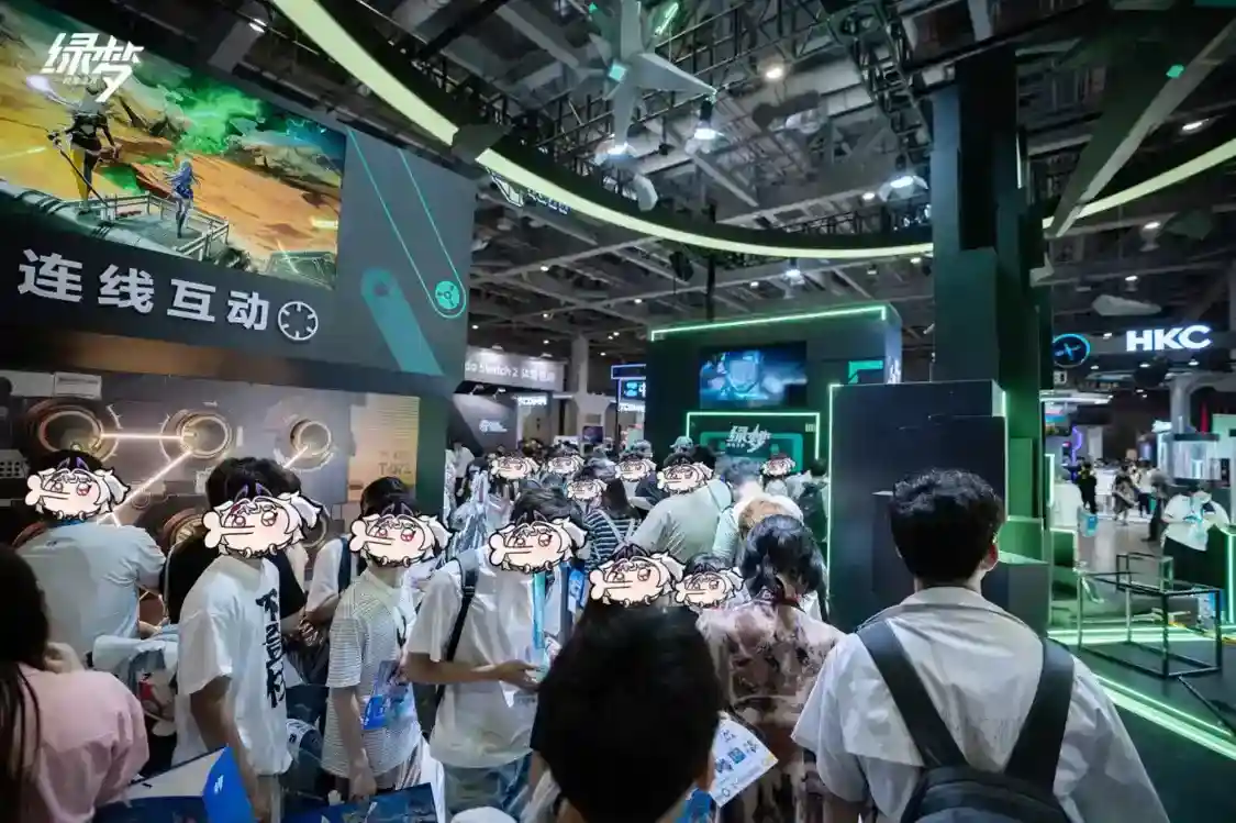 二次元ACT新游燃动BW2025《绿梦：时空之声》展台引爆试玩热潮