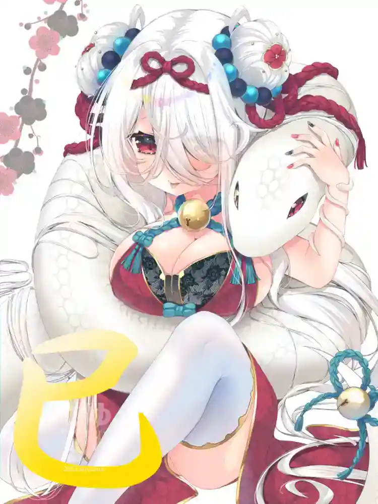 1737944318854562.jpg P站美图推荐——蛇年大吉