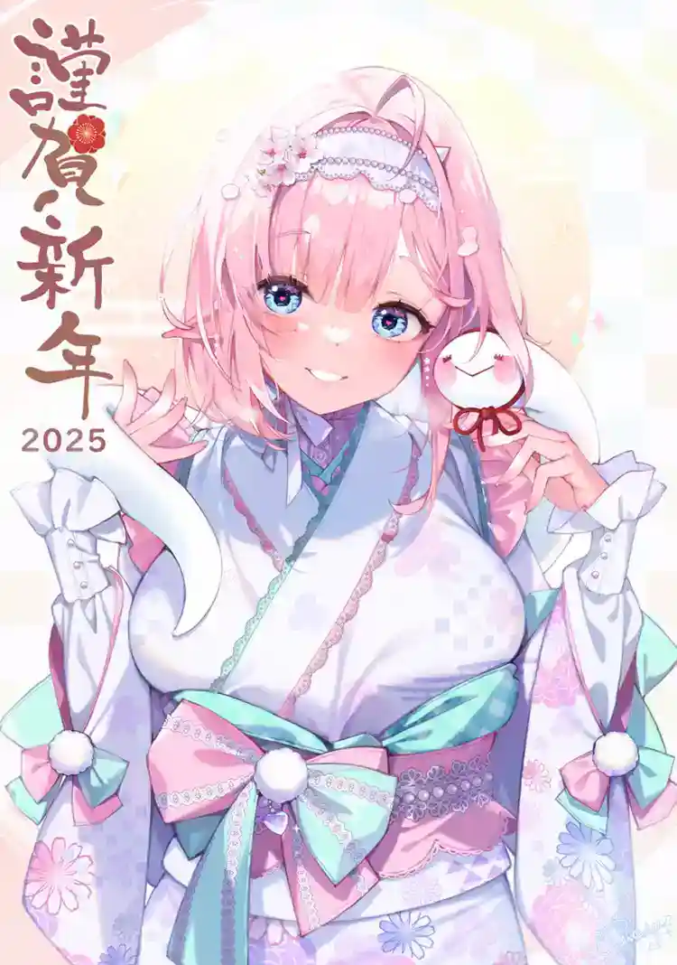 1737944347929960.jpg P站美图推荐——蛇年大吉