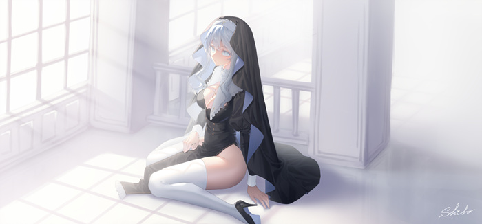 1741748540512594.jpg 每周P站美图推荐——修女特辑