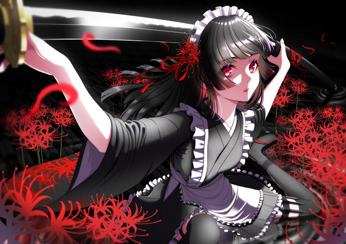 每周P站美图推荐——太刀特辑