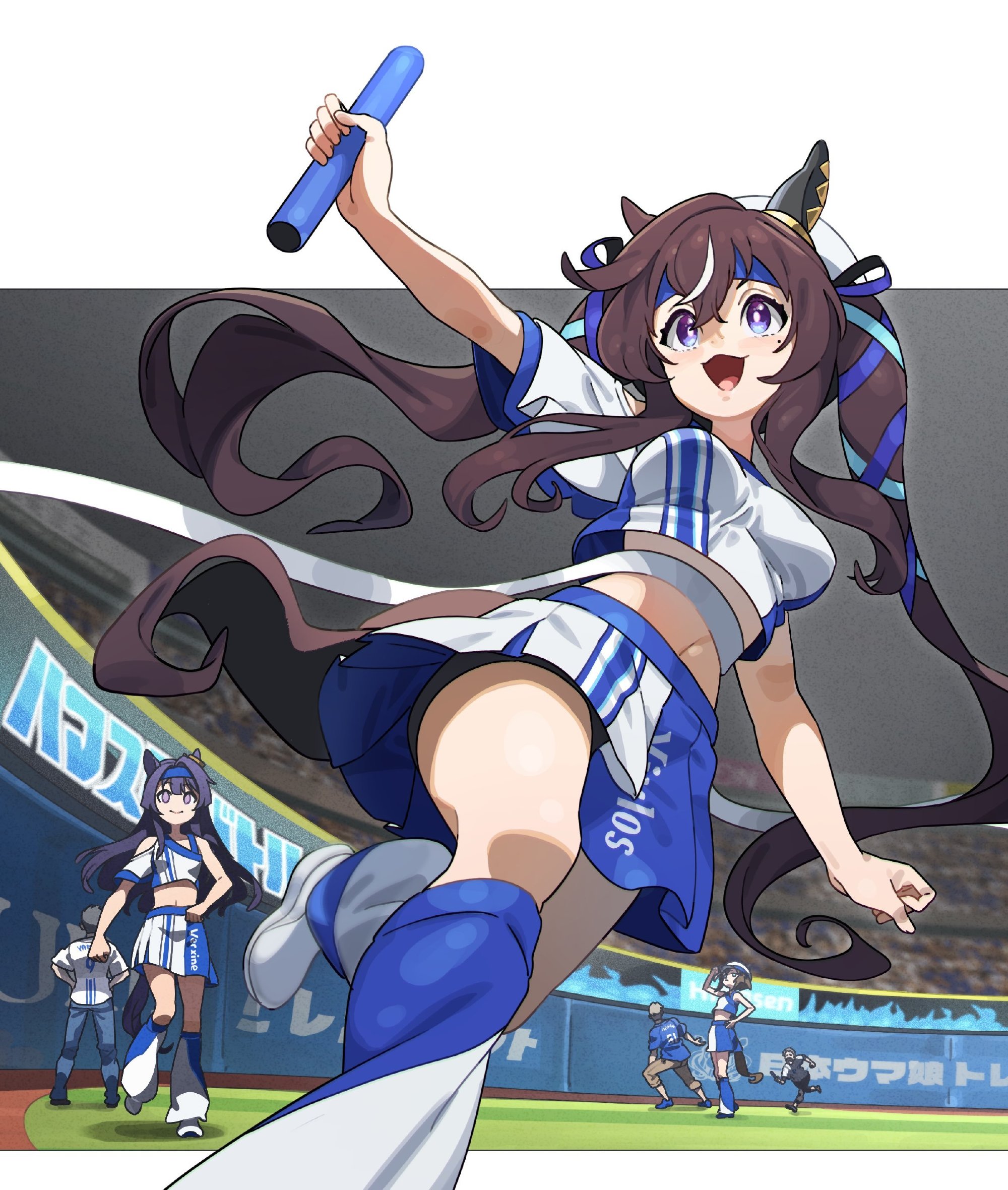 【P站画师】阳光马娘棒球场！画师かずえ的插画作品推荐