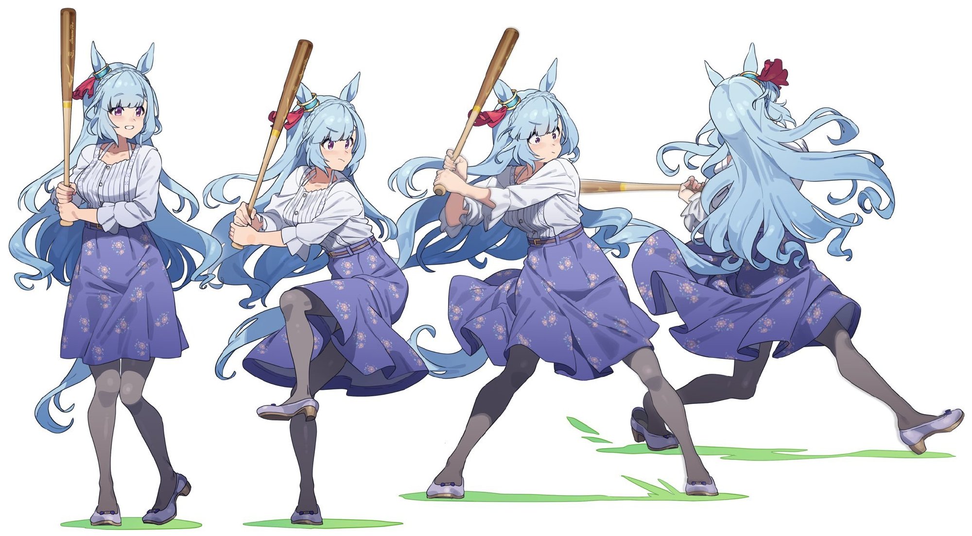 【P站画师】阳光马娘棒球场！画师かずえ的插画作品推荐