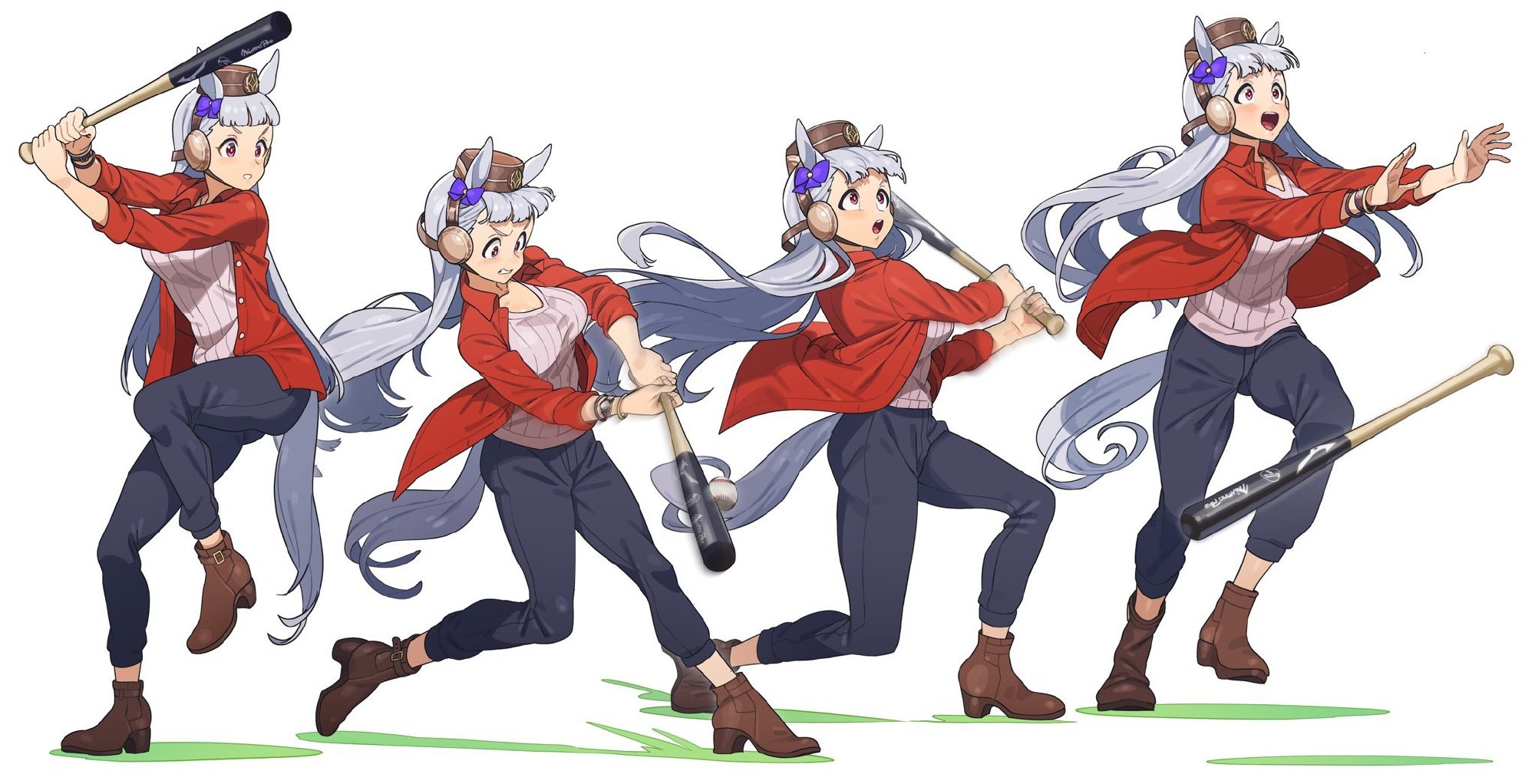 【P站画师】阳光马娘棒球场！画师かずえ的插画作品推荐