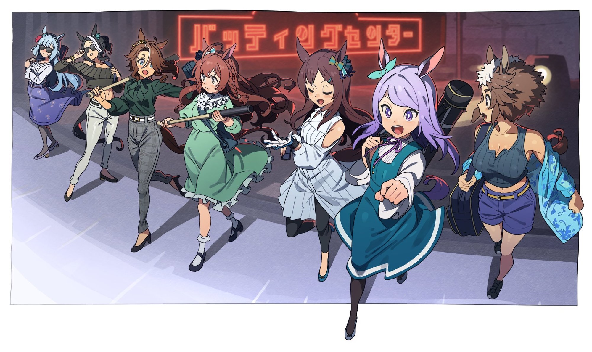 【P站画师】阳光马娘棒球场！画师かずえ的插画作品推荐