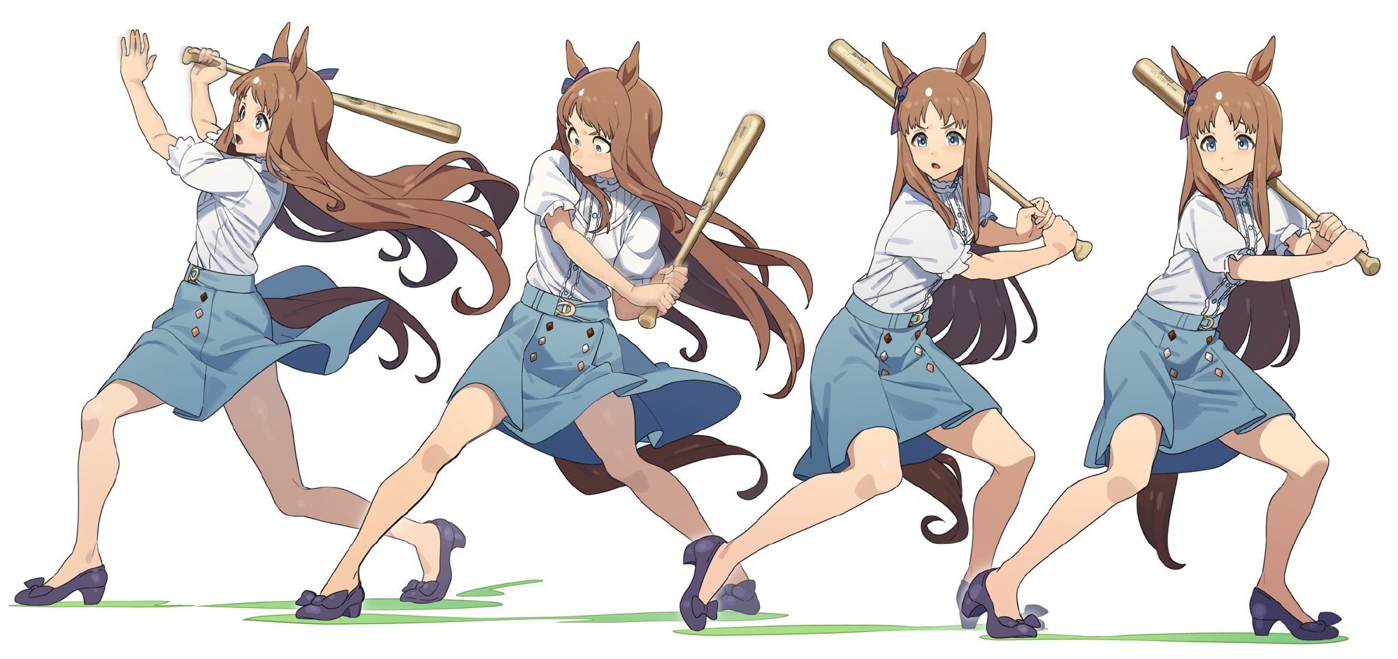 【P站画师】阳光马娘棒球场！画师かずえ的插画作品推荐