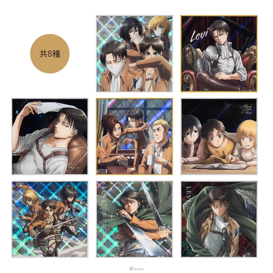 木棉花2025漫畫博覽會推出「迎戰無限城-鬼滅之刃 特設展區」!公開八大福袋、六重滿額贈等多項優惠福利 28 12 《進擊的巨人》盲抽壓克力色紙