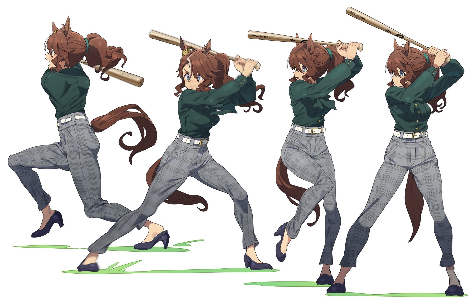 【P站画师】阳光马娘棒球场！画师かずえ的插画作品推荐