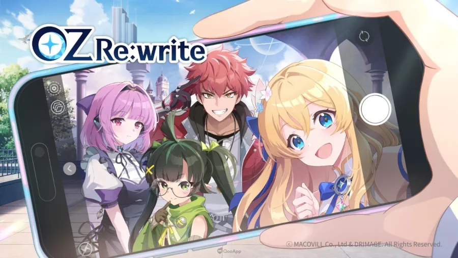新作動畫 RPG《OZ Re:write》開啟事前登錄活動,確定8月19日正式推出! 1 新作動畫 RPG《OZ Re:write》開啟事前登錄活動,確定8月19日正式推出!