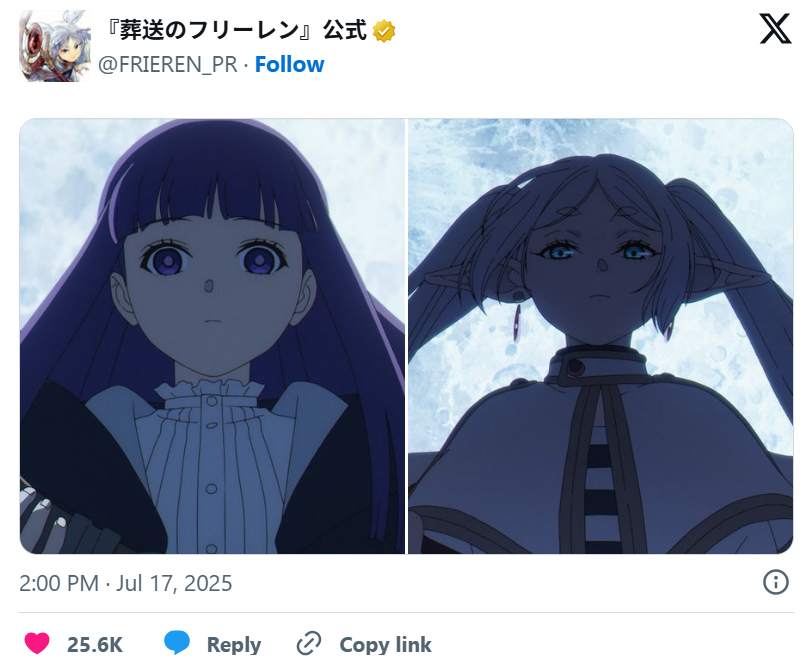 1752819309916395.png 《葬送的芙莉莲》全球销量破3000万册!续写时间与温柔的传奇