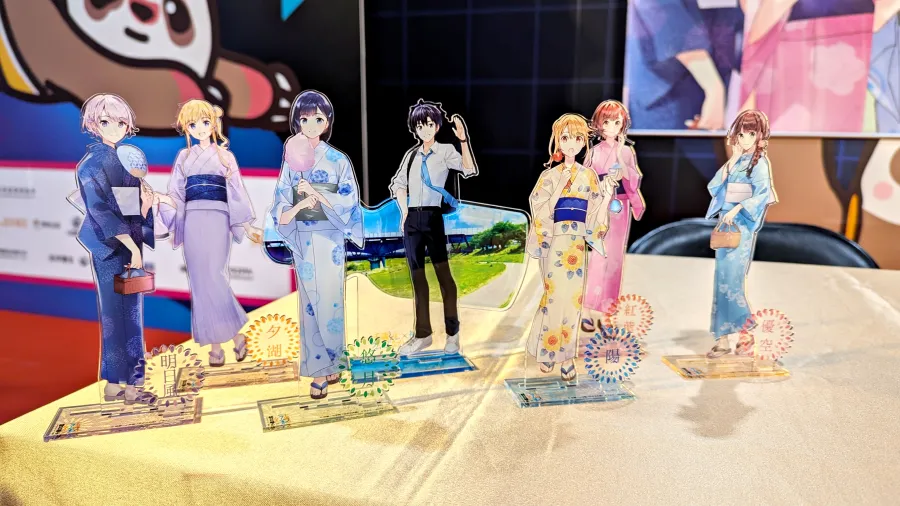 2025漫博:青春校園輕小說《彈珠汽水瓶裡的千歲同學》作者裕夢&插畫raemz聯合簽名會在緊張與興奮之中感謝海外粉絲支持! 4 PXL 20250726 062737489