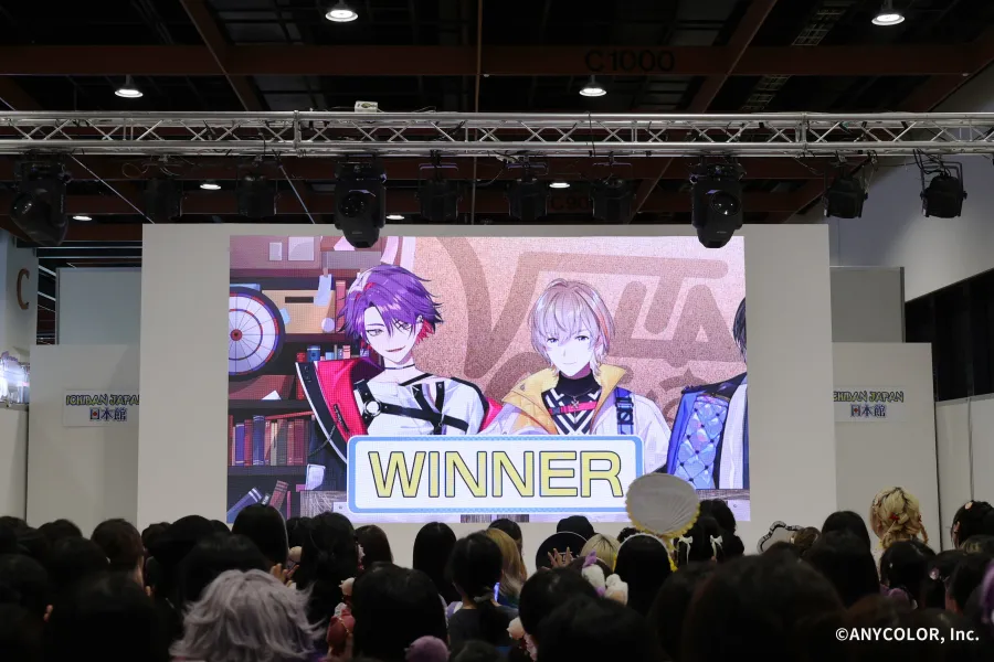 2025漫博：NIJISANJI人氣男子團體「VOLTACTION」日本館舞台猜謎遊戲＆迷你Live與粉絲歡樂互動！