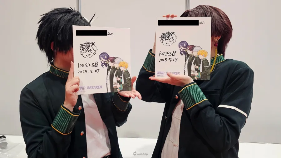 2025漫博：低調又寵粉！《WIND BREAKER—防風少年—》漫畫家 にいさとる老師首度來台舉辦簽名會，與台灣粉絲熱情互動