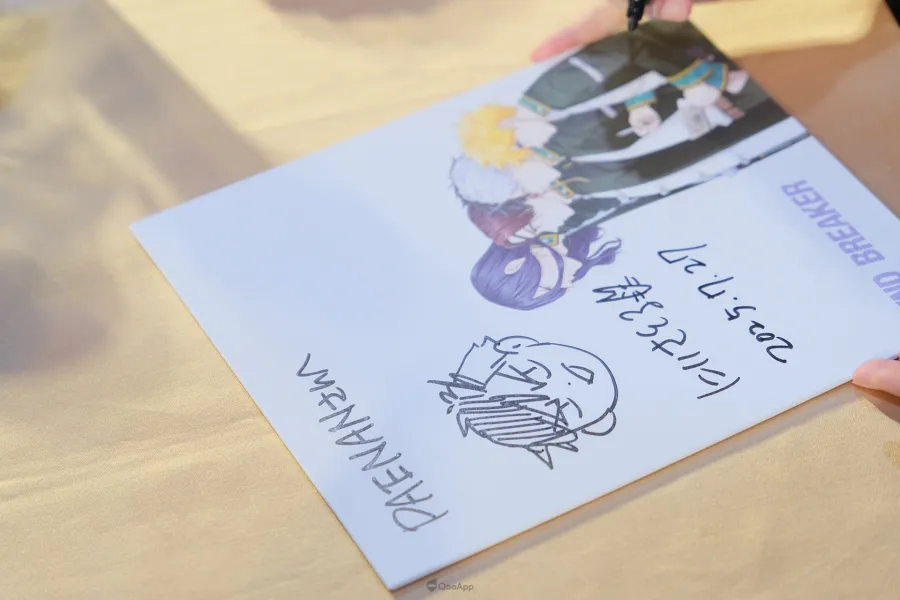 2025漫博：低調又寵粉！《WIND BREAKER—防風少年—》漫畫家 にいさとる老師首度來台舉辦簽名會，與台灣粉絲熱情互動