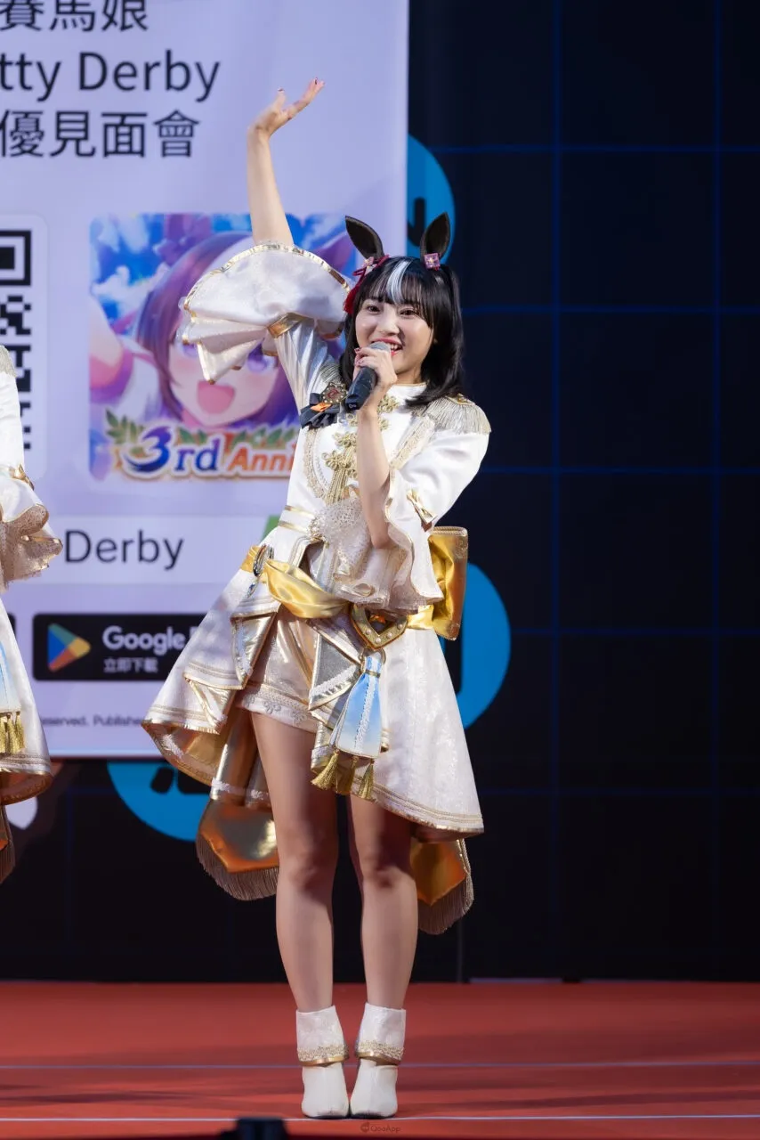 2025漫博:《賽馬娘 Pretty Derby》首次海外「出閘」!高柳知葉、髙橋ミナミ、矢野妃菜喜與福嶋晴菜共同登台和訓練員一起展現熱情! 5 矢野妃菜喜(飾 北部玄駒)