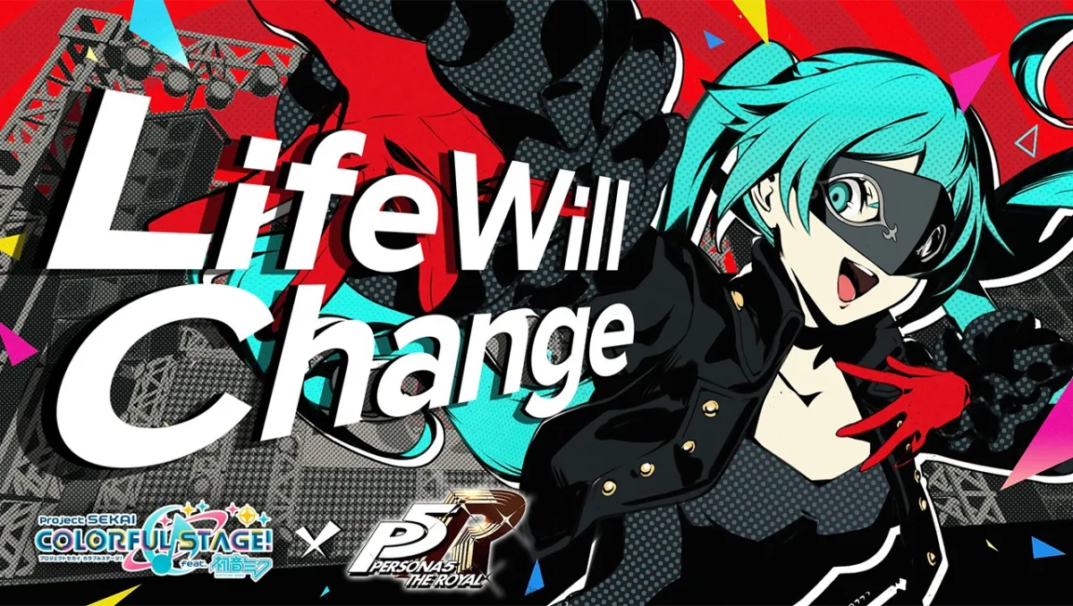 收下你的FULL COMBO！《世界計畫》✕《女神異聞錄5 皇家版》聯動開跑，新曲〈Life Will Change〉同步登場！