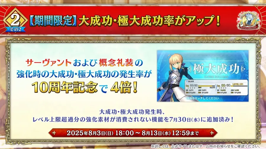 所長歡迎回來！《Fate/Grand Order》10週年情報發表，聖晶石1000個＆2部終章12月20日開幕！
