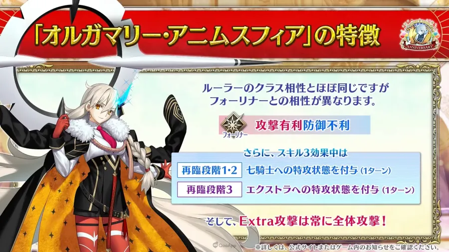 所長歡迎回來！《Fate/Grand Order》10週年情報發表，聖晶石1000個＆2部終章12月20日開幕！