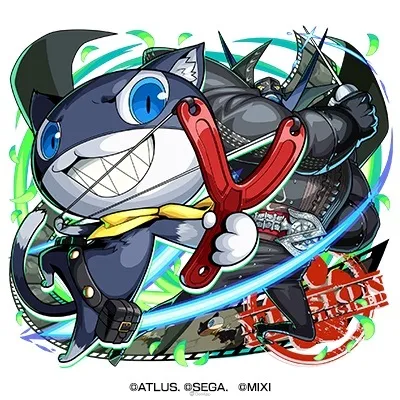 怪盜團參戰！《女神異聞錄５ 皇家版》×《怪物彈珠》首次合作活動8月16日開跑！