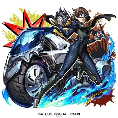 怪盜團參戰！《女神異聞錄５ 皇家版》×《怪物彈珠》首次合作活動8月16日開跑！