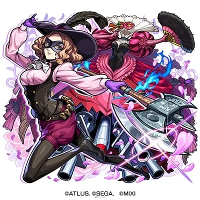 怪盜團參戰！《女神異聞錄５ 皇家版》×《怪物彈珠》首次合作活動8月16日開跑！