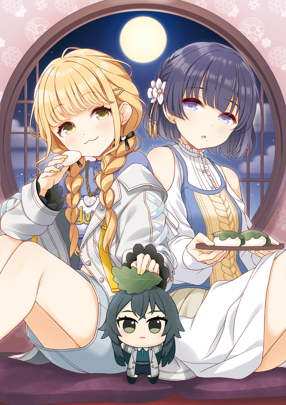 【P站画师】萌妹子吃饱了吗？画师ユメのオワリ的插画作品