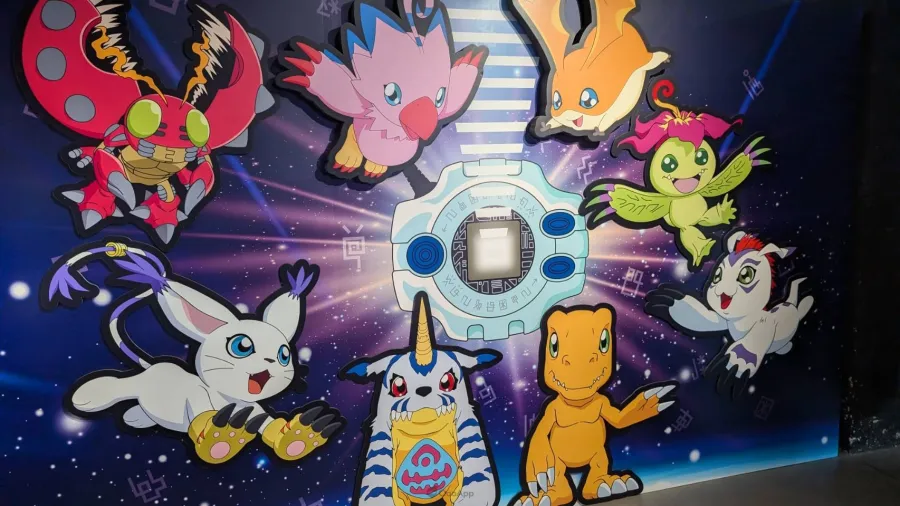 香港數碼暴龍動畫25周年紀念展開幕！由太一遇上滾球獸一幕帶領重遊數碼世界