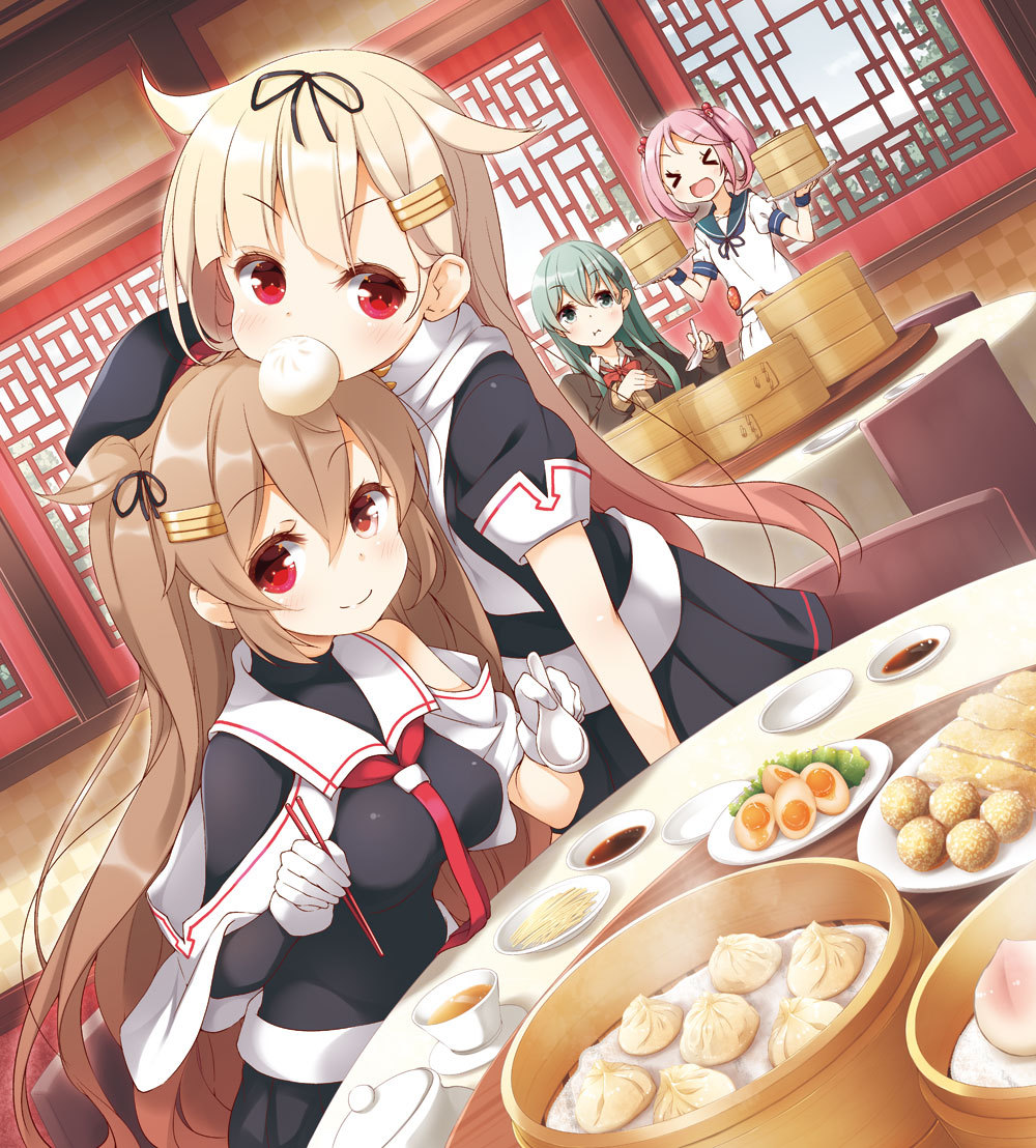 【P站画师】萌妹子吃饱了吗？画师ユメのオワリ的插画作品