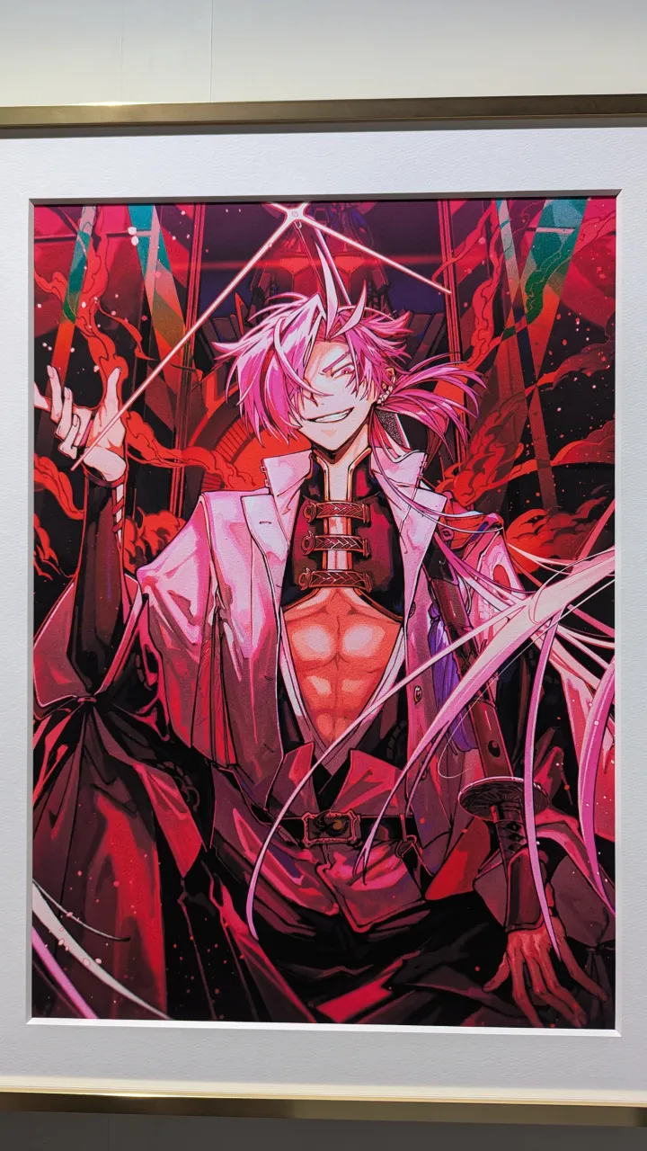 「Fate/Grand Order Servant Art Chronicle -最終再臨展-」場內展示分享!藉由美麗高精細與特殊印刷回顧10年迦勒底歷程 14 PXL 20250804 074600853