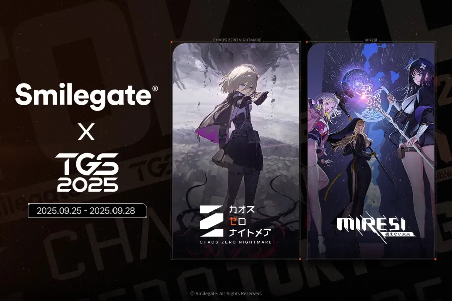 Smilegate將攜《卡厄思夢境》《MIRESI：看不見的未來》兩款新作於TGS2025登場！