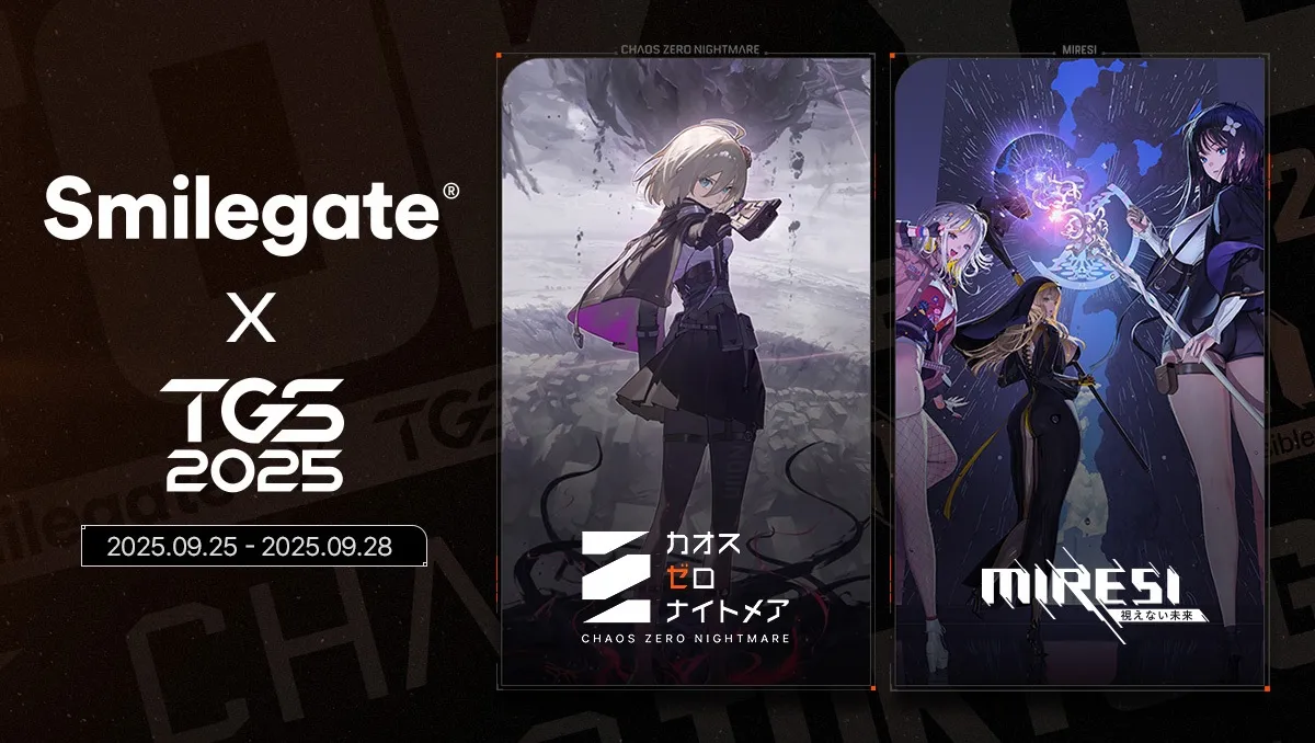 Smilegate將攜《卡厄思夢境》《MIRESI:看不見的未來》兩款新作於TGS2025登場!