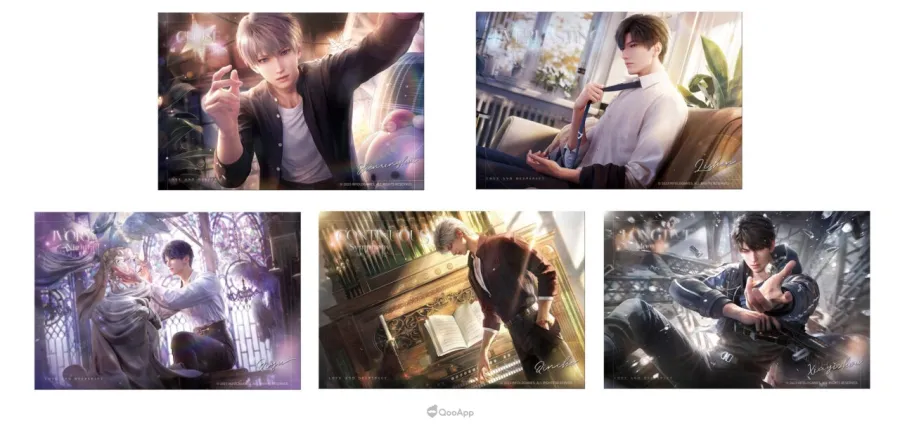 《戀與深空》快閃店9月13高雄夢時代一起許下浪漫約定！專屬打卡牆、全員溫感立牌與超可愛貓貓充氣玩偶登場