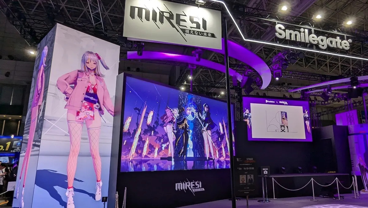 TGS2025：《MIRESI：看不見的未來》PC版試玩體驗，與美少女一起穿越時空戰鬥、在城鎮探索約會！