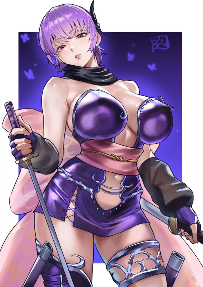 每周P站美图推荐——女忍特辑