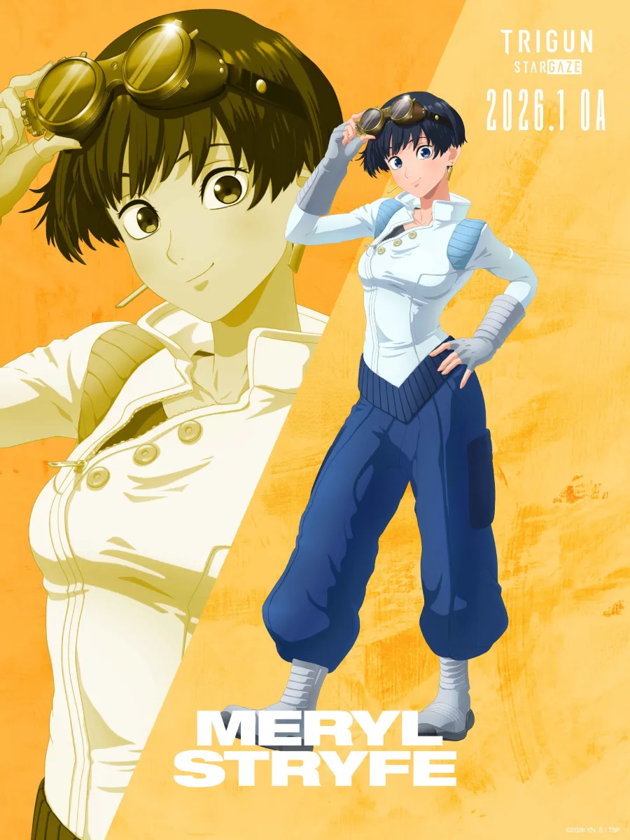 3DCG動畫《TRIGUN STARGAZE》2026年1月開播!公開最新視覺&特報影像,「米莉·湯普森」由綾森千夏飾演! 3 G27Y809bwAM05PM