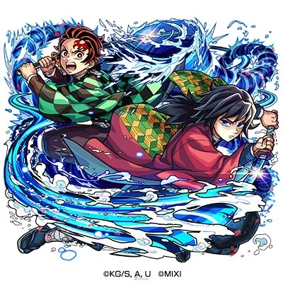 《怪物彈珠》×動畫《鬼滅之刃》第4彈合作活動熱血開跑!限定★6合作角色好康免費拿! 4 1023 monsterstrike ★6 Tanjiro Giyu