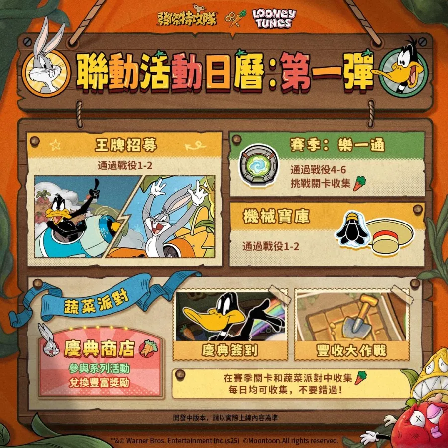 《發條特攻隊》×《樂一通》聯動正式開啟!兔八哥和達菲鴨登場 9 9 1024 ACECRAFTTW