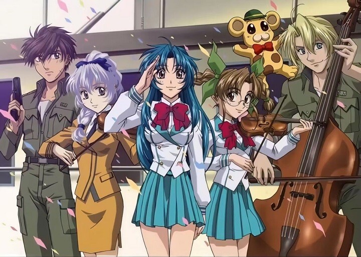 钢铁与樱花:《全金属狂潮》中相良宗介与千鸟要的成长诗篇