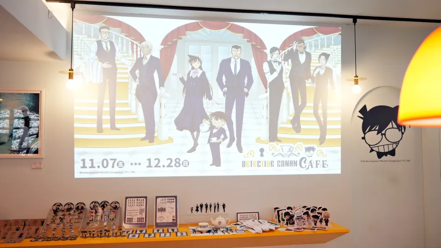 「名偵探柯南咖啡廳2025」登陸台灣!柯南與長野縣警等人換上執事服迎接粉絲! 1 DSC03506
