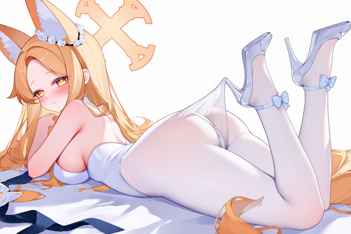 每周P站美图推荐——鞋跟勾丝袜特辑