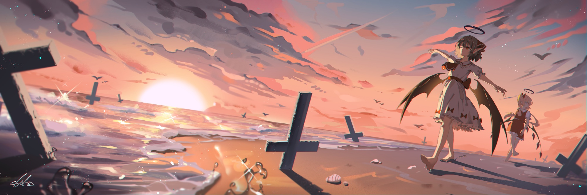 【P站画师】你喜欢姐姐还是妹妹?画师⍖(FLAN_5OO)的插画作品推荐 P站画师 | LycoPoi 【P站画师】你喜欢姐姐还是妹妹?画师⍖(FLAN_5OO)的插画作品推荐