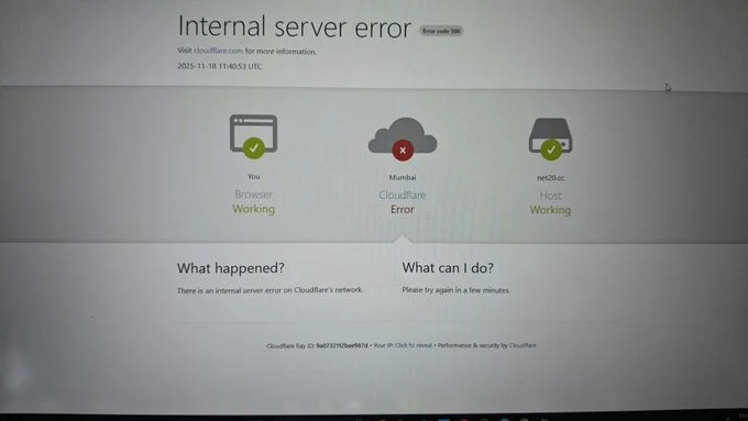 “我慌了，发生了什么？”，Cloudflare故障引发全球互联网混乱